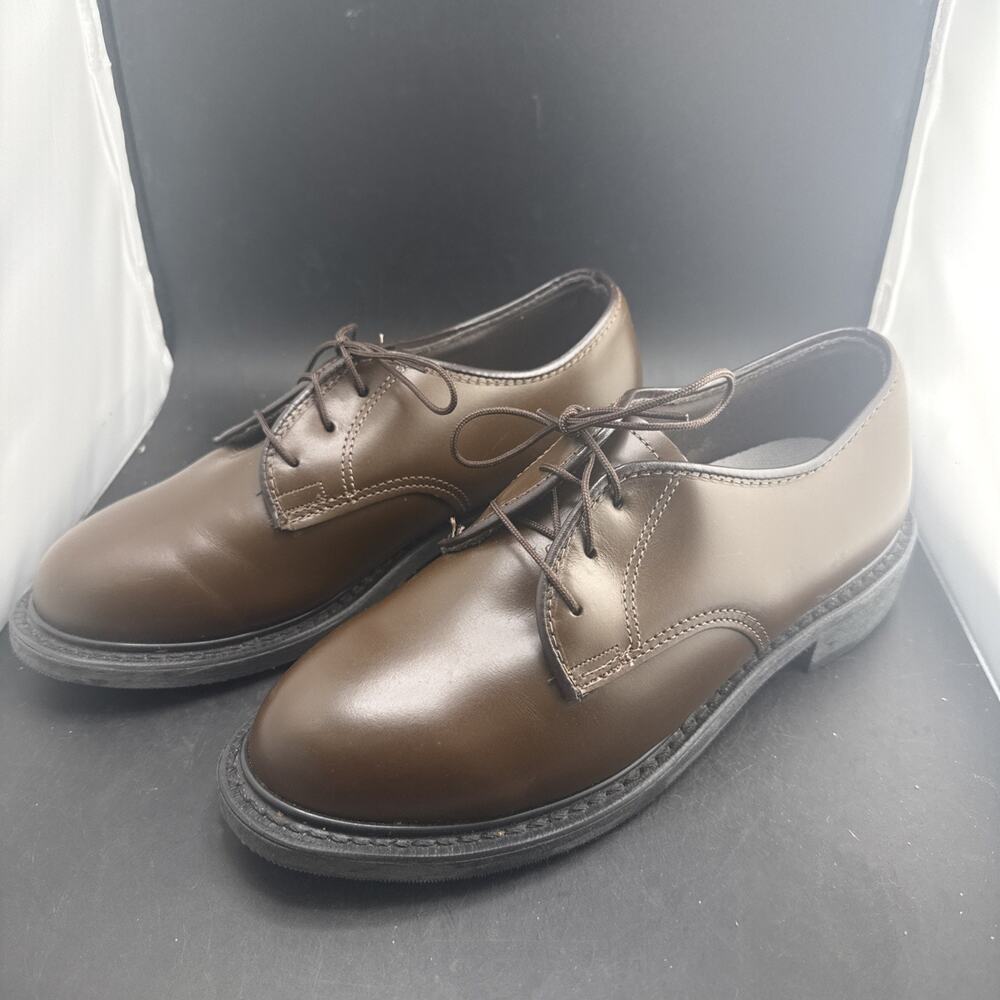 CAPPS Delite Women’s Brown AGSU Army Uniform Oxford Shoes USA Made 8W